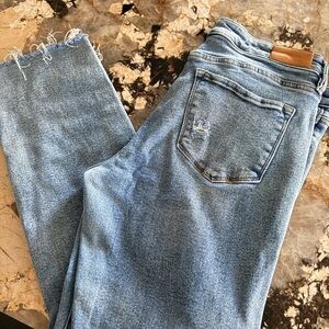 Dear John Light Blue Cropped Jeans